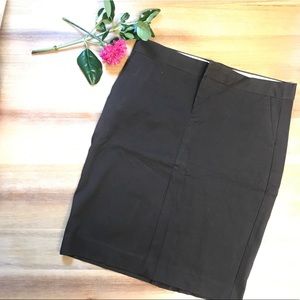 Brown Gap Pencil Skirt Sz 2  w/ pockets